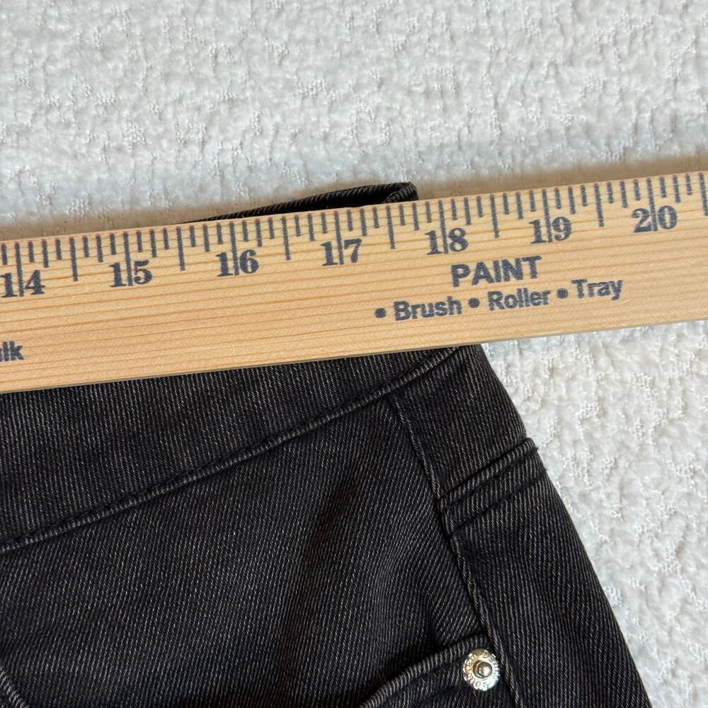 NWT Edikted Raelynn Washed Low Rise Baggy Jeans black size XL - Picture 6 of 11